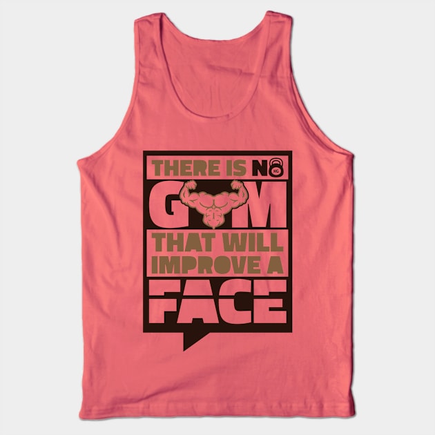 Tuff Toons - No Gym Tank Top by GillesBone